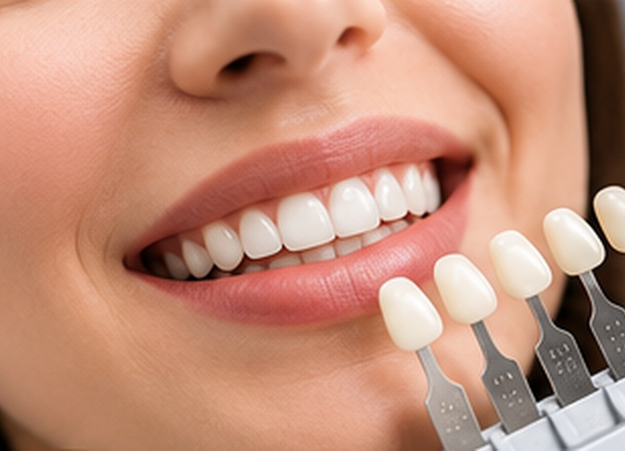 Cosmetic smile design treatment